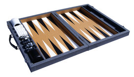 Crisloid Brooklyn Slate Tournament 21-inch Backgammon Set