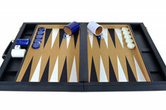 Quality Backgammon Sets by Dal Negro, Crisloid & Manopoulos