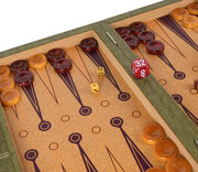 Crisloid Legacy Hops Tournament 21-inch Attaché Backgammon Set