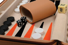 Philos Magnetic Travel Backgammon Leros - Imitation Leather