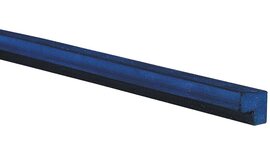 1/2 inch L-shape Billiard cushion rubber (Set of 6 x 42 inch lengths)