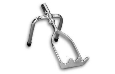 Chrome Extended Spider Rest Head (head only -  no shaft)