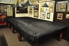 Fitted Table Dust Cover for 12 foot Snooker Table