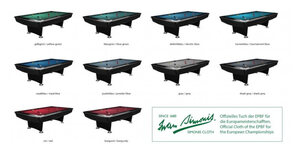 Dynamic II American Style Slate Bed Pool Table - 7ft or 9ft