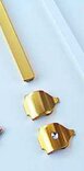 2 solid brass runners (cut to size, screws not included) and 6 solid brass pointers for billiards scoreboard