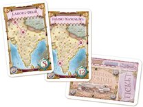 Ticket to Ride: India & Switzerland Map Pack Expansion