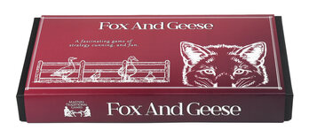 Medieval Fox and Geese (Cloth Board Game in Box)