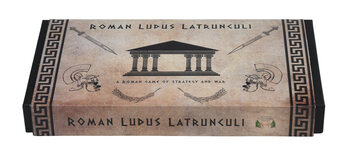 Roman Ludus Latrunculi (Cloth Board Game in Box)