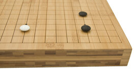 Bamboo Go Board with Etched Lines (470 x 440 x 50mm)