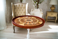 Masters Crokinole Elite Board - Crimson or Brown Ditch with Accessories