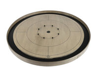 Tracey 'Grey Rock' Crokinole Board (dark grey ditch & hole - 26 disks)