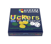 Quad Fold Wooden Uckers Game - Standard Edition