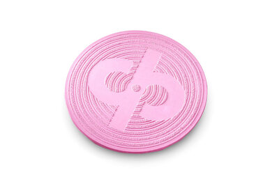 Drakes Pride Crown Green Rubber Footer Mat (non-slip) - Pink