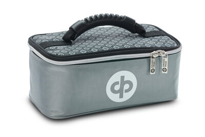 Drakes Pride Dual Two Bowls Bag - Silver