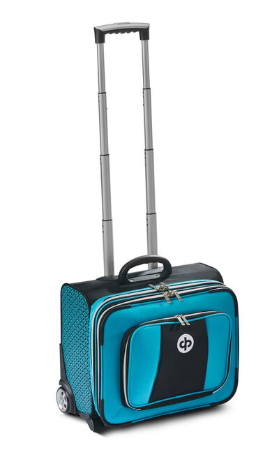 Drakes Pride Low Roller Trolley Bag - Aqua