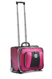 Drakes Pride Low Roller Trolley Bag - Cerise