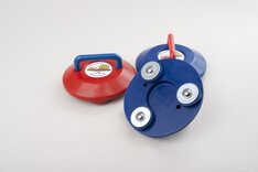 Kurling Stones Set (4 Red & 4 Blue in Carry Case)