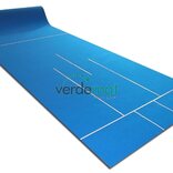 Verdemat Blue Carpet Bowls Mat (pre-marked)