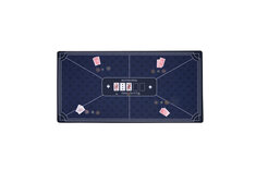 Poker Mat - Blue (120x60cm)