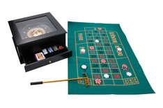 Deluxe Roulette Set in Wooden Chest