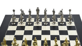 Italfama Napoleon Metal Chess Set - Board not included