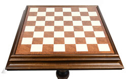 Luxury Beech & Elm Wood Chess & Backgammon Table by Italfama