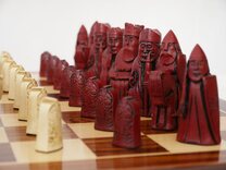 Isle of Lewis Chess Set by Berkeley Chess with 3.5 inch King (Board not included)