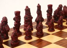 Berkeley Alice in Wonderland Ornamental Chess Set (Board not included)