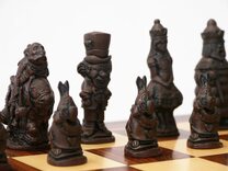 Berkeley Alice in Wonderland Ornamental Chess Set (Board not included)