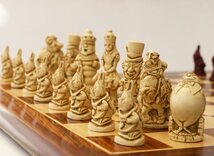 Berkeley Alice in Wonderland Ornamental Chess Set (Board not included)