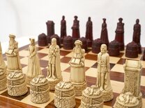 Berkeley Chess Scottish Themed Ornamental Chess Set (Board not included)