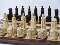 Berkeley Chess Scottish Themed Ornamental Chess Set (Board not included)