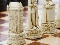 Berkeley Chess Scottish Themed Ornamental Chess Set (Board not included)