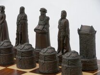 Berkeley Chess Scottish Themed Ornamental Chess Set (Board not included)