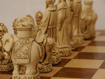 Berkeley Chess Mandarin Ornamental Chess Set (Board not included)