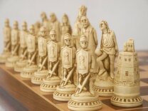 Shakespeare Themed Ornamental Chess Set by Berkeley Chess