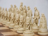 Shakespeare Themed Ornamental Chess Set by Berkeley Chess