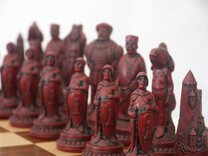 Shakespeare Themed Ornamental Chess Set by Berkeley Chess