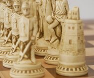 Berkeley Shakespeare Ornamental Chess Set (Board not included)