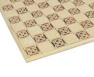 Decorative Folding Chess Board by Berkeley Chess - 2 inch Squares