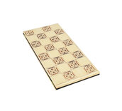 Decorative Folding Chess Board by Berkeley Chess - 2 inch Squares