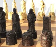 Berkeley Chess English History Ornamental Chess Set (Board not included)