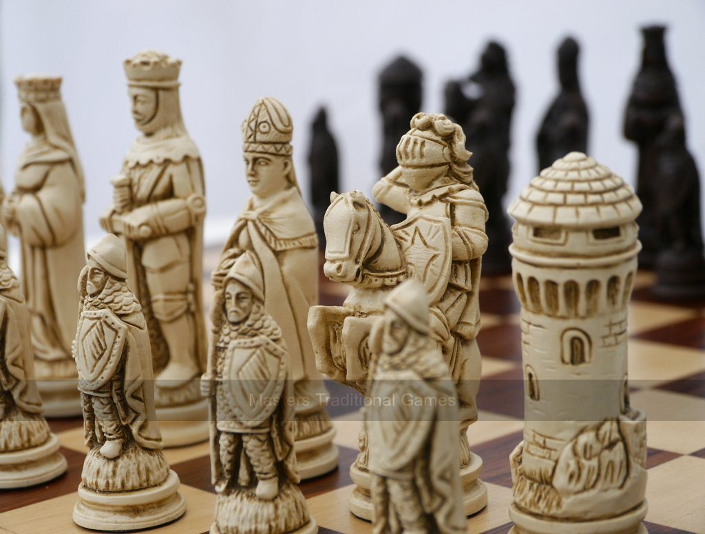 Berkeley Chess Camelot Ornamental Chess Set