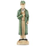 SAC Sherlock Holmes Chess Set, Hand-Painted (without board)