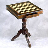 Giglio Asla Wooden inlaid Chess Table - Pieces not included