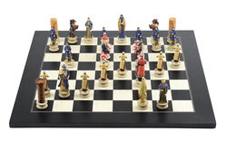 Italfama Crusaders v. Saracens Resin Chess Set - Board not included