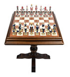 Italfama Renaissance Hand-Painted Metal Chess Pieces (5.5-inch King)