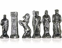 Italfama Romans & Barbarians Metal Chessmen