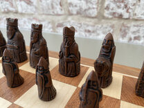 Mini Isle of Lewis Chess Set by Berkeley Chess with 2 inch King