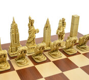 New York Berkeley Chess Set with 4.25 inch King